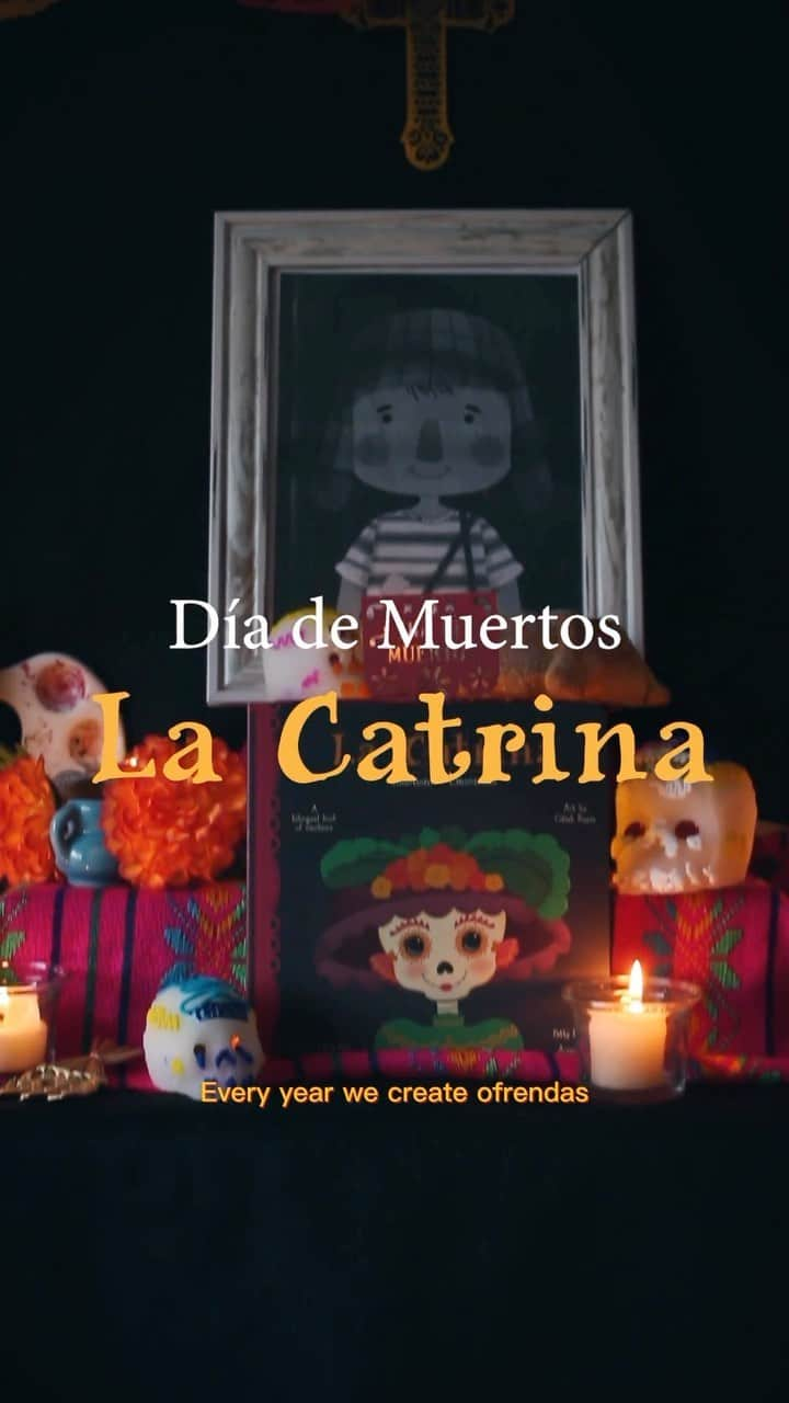 The Honest Companyのインスタグラム：「Celebrating Día De Muertos with the help of @lil_libros and their bilingual book series La Catrina. 🧡」