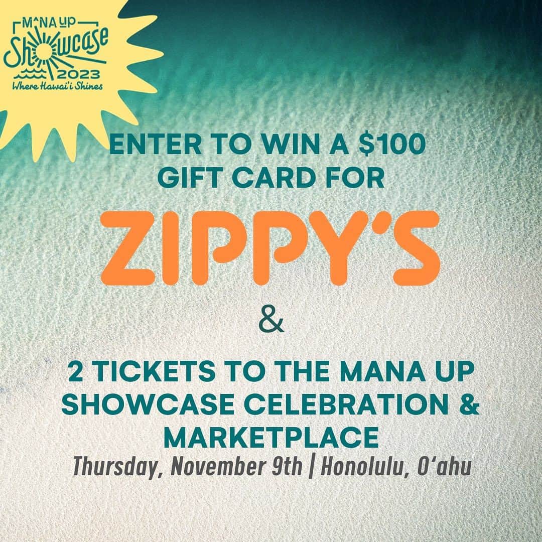 Zippy's Restaurantsさんのインスタグラム写真 - (Zippy's RestaurantsInstagram)「Craving some ’ono local grinds…for an entire year? 😋 ￼  Zippy’s and Mana Up are teaming up to give THREE lucky winners a $100 Zippy’s gift card and (2) tickets to the Mana Up Celebration and Marketplace taking place next Thursday, Nov. 9 in Honolulu - where you’ll get to an enjoy an evening of fun, drinks, shopping and of course - food, including sweet favorites from Zippy’s!  All you have to do to enter to win is: 1. Tag a friend below that you’d invite to the Mana Up Showcase 2 Register for the Mana Up 2023 Showcase at manauphawaii.com  We’ll announce the winners on Monday, Nov. 6!  #manauphawaii #manaupshowcase #manaupshowcase2023 #zippys #letsmanaup」11月2日 9時42分 - zippys