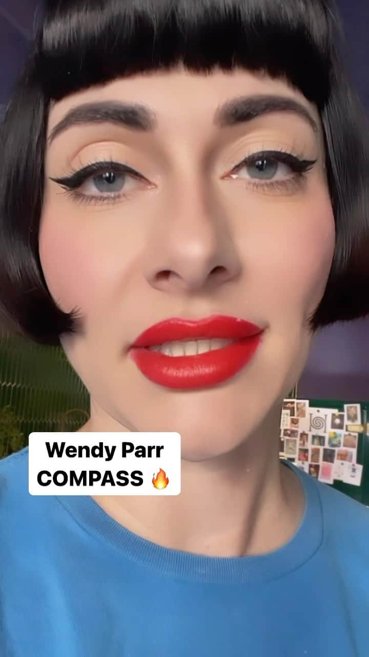 カーミンのインスタグラム：「loving the @wendyparr COMPASS class, we are going so deep! have u tried this??」