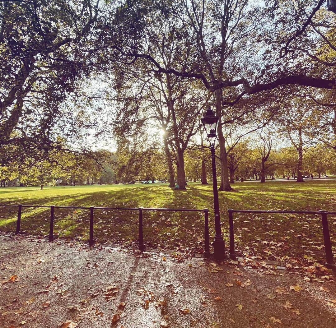 キム・キャトラルさんのインスタグラム写真 - (キム・キャトラルInstagram)「An autumnal afternoon walk in the park 🍂💋❤️ #London」11月2日 1時40分 - kimcattrall