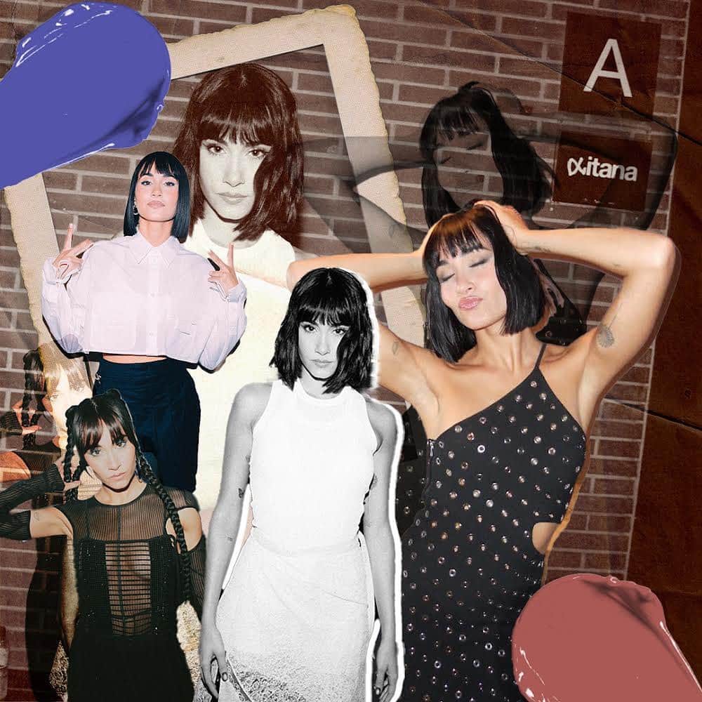 Vogue Españaのインスタグラム：「De ídolo adolescente a una imagen más madura: en el link de la bio, analizamos cómo ha evolucionado el estilo (e incluso el peinado) de @aitanax 🔥 ▪️Collage: @jartitametienes  ▪️Texto: @tererm1999」