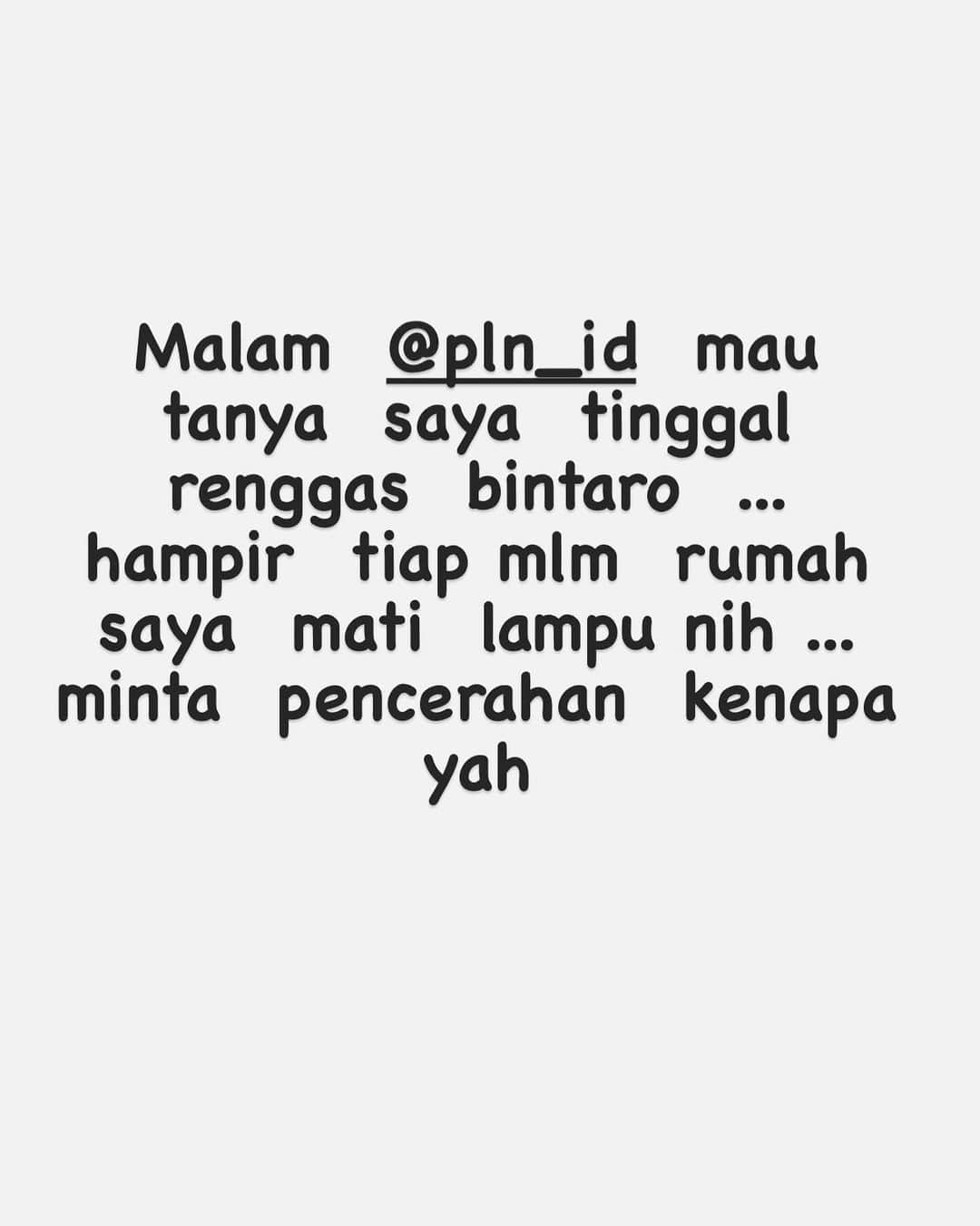 Ivan Gunawanのインスタグラム：「Bantu  jawab  @pln_id」