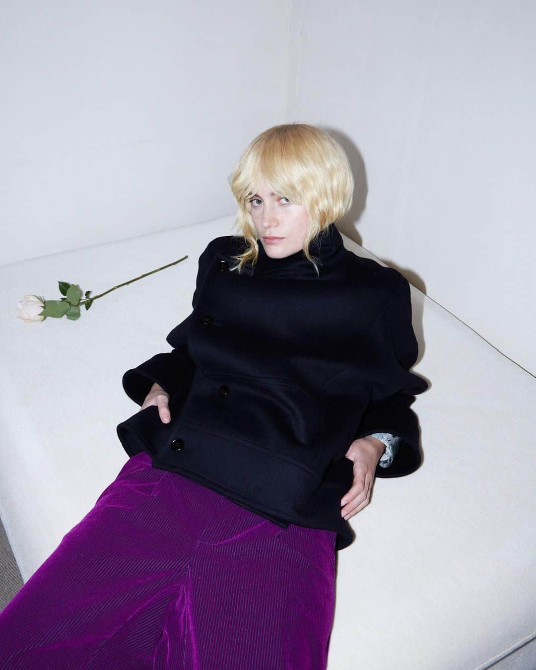 ローズアンナのインスタグラム：「FW23 - A SONG ABOUT A GIRL 🟣」