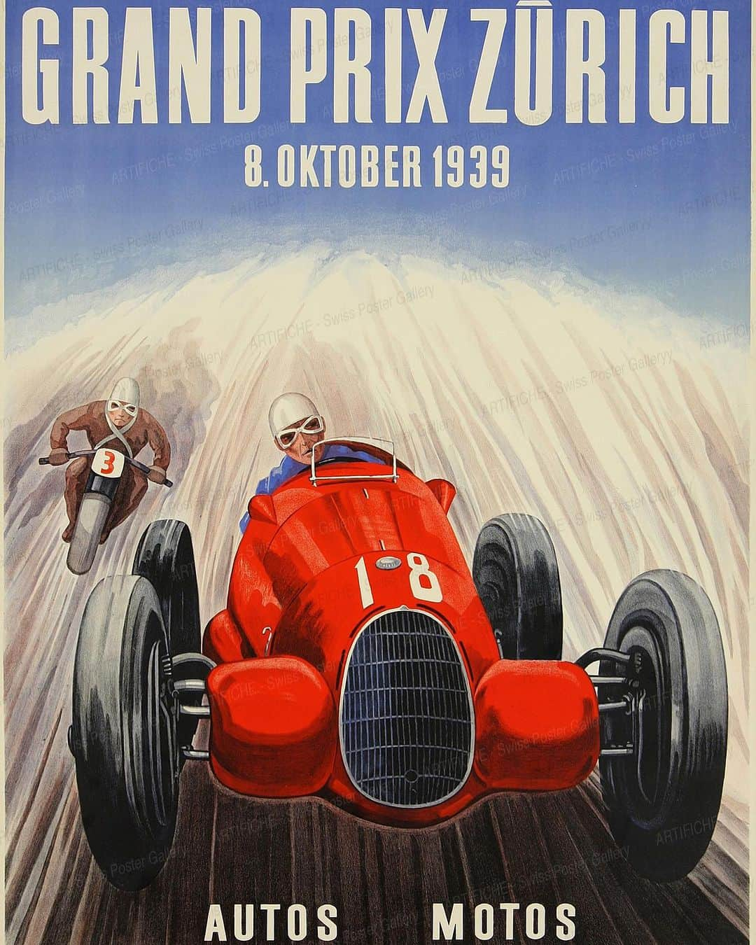 Maurice De Mauriac Zurichのインスタグラム：「THE HISTORY ABOUT GRAND PRIX RACE  In 1939, Zurich prepared itself to hold a Grand Prix race, which could not take place because of the outbreak of World War II. But what if the Zurich Grand Prix were held today? In association with the Züri Ring Simulation Motodrom, Maurice de Mauriac imagined a dedicated chronograph while adding two new dial references to the emblematic Pit Stop collection. It took more than 80 years until someone was crazy and determined enough to bring a Grand Prix to Zurich again. Maurice de Mauriac has always been attracted to craziness and, when it comes to motorsports, the match is perfect. That’s why the brand became the official timekeeper of the Zurich Grand Prix 2023 and created a cool timepiece embodying the spirit of racing while celebrating the city’s true colors.  #MauriceDeMauriac #MDM #GrandPrixZurich #GP #GPZurich #GrandPrix #Racing #zurich #drivethrough #city #race #cars」