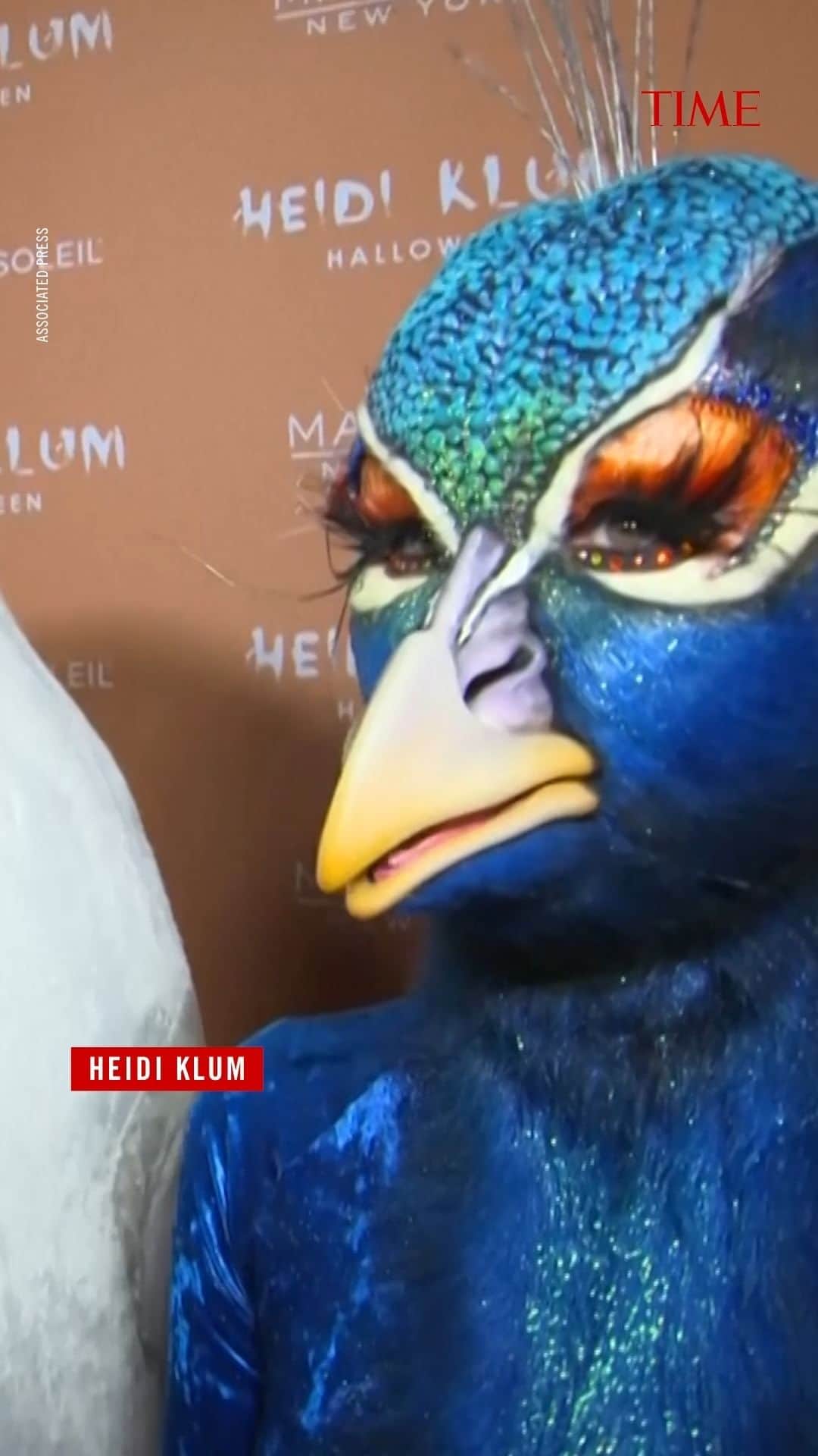 TIME Magazineのインスタグラム：「See all the best looks from Heidi Klum's annual Halloween party」