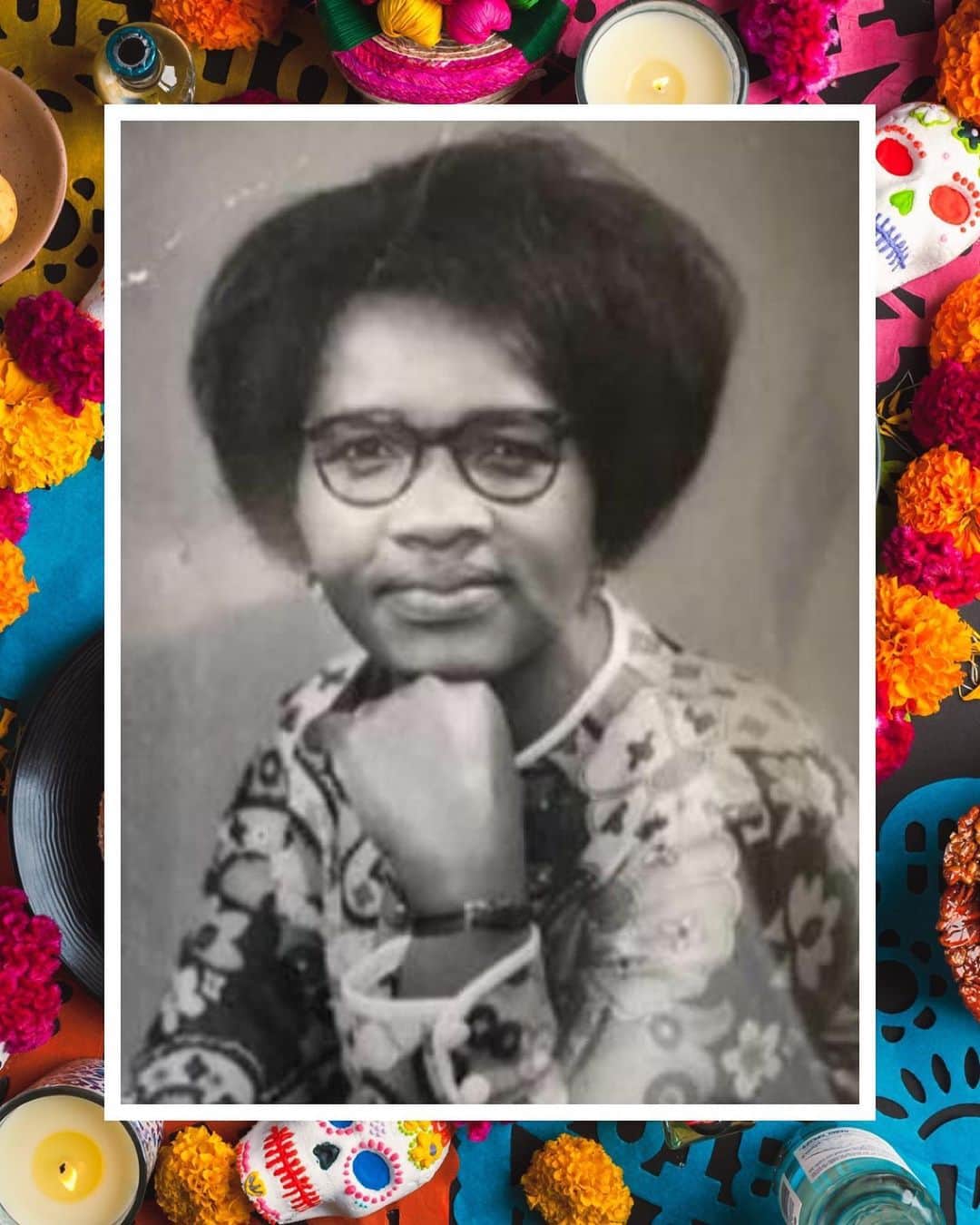 ルピタ・ニョンゴのインスタグラム：「Remembering these three guardians on Dia de los Muertos.   Rosemell Jane Achieng was my maternal grandmother. We called her Nyanya, but her children called her Honey. And that pet name rang true: she was sweet like honey and wrapped me up in warm hugs like honey wraps itself around your fingers. She would tell me stories and listen to my childish worries with patience and understanding. She loved to be entertained by her grandchildren. She marveled at our creativity and cheered us on for our small achievements. I stuck to her when she was around. She was taken from us too soon.  I remember my paternal grandmother, Dorca Owino Amolo, always bent over, working. She was never idle. She picked corn from her farm, kernelled it, dried it in the sun, sent it to be ground into flour in the local mill, and then cooked it into large mounds of delicious Ugali for the whole family to eat. She grew vegetables, raised livestock, and fermented her own milk. She swept, washed, brushed, scrubbed, chopped, stirred, pounded, and rolled. And she did all of this quietly, swiftly, gracefully, and with joy. Grandma taught me that work can be an expression of love, and I learned how to love the work of my body from her.  I had the honor of meeting one of my all-time heroes, Sidney Poitier, and I introduced him to my father. Mr. Poitier’s story and journey lit the path for me as an African coming to America to pursue a career in acting. He did the impossible and he did it with grace and dignity. When I met him, Mr. Poitier offered to take me to lunch the next time I was in town. It took me over a year to gather the courage to reach out and take him up on it, and I am so glad I did! They say don't meet your heroes because they may disappoint you; I dined with mine and gained even more respect and admiration for him than I had before!」
