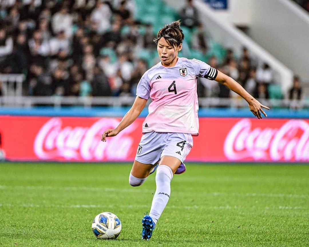 熊谷紗希のインスタグラム：「アジア2次予選応援ありがとうございました📣🙏🏻 全員の力で勝ち取った最終予選への切符。 ここで勝つために、そしてオリンピックの舞台で輝くために、 また自分に出来ることに集中して成長していきたいと思います🔥👊🏻  全てはパリのために🇫🇷 健康第一で頑張ります⚽️💪🏻  #感謝」