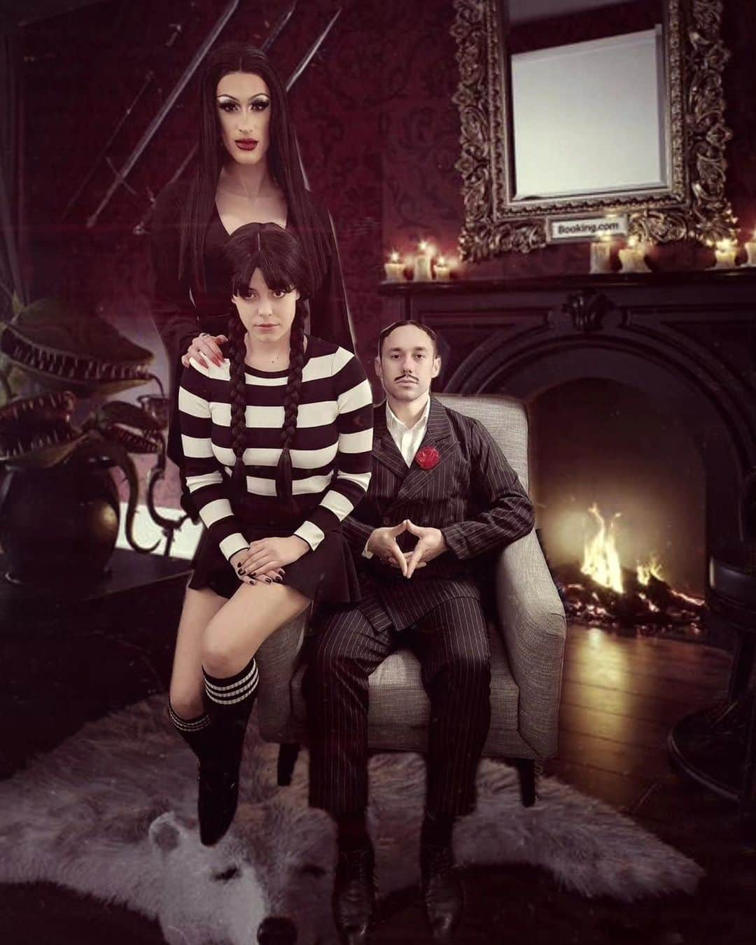 ゴーダ・ブトクテさんのインスタグラム写真 - (ゴーダ・ブトクテInstagram)「Halloween 2023 🎃 . . . . #halloween #halloweenparty #addamsfamily  #wednesday #wednesdayaddams #party」11月2日 3時49分 - godabutkute