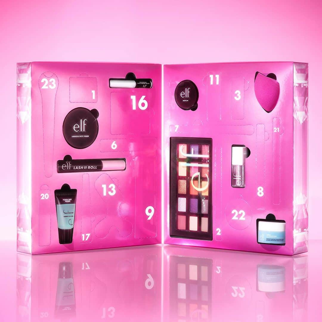 e.l.f.さんのインスタグラム写真 - (e.l.f.Instagram)「Ready to ✨sleigh✨ the gift game!? 🛷 Unwrap a new beauty surprise every e.l.f.ing day with our 2023 Advent Calendars 🗓️ NOW AVAILABLE on elfcosmetics.com for US, Canada, UK and EU residents plus in-store and online at @shoppersbeauty 🎁  ❄️ Sleigh The Holidays 24-Day Advent Calendar, $95  ❄️ Love At Frost Sight 12-Day Advent Calendar, $45  SHOP NOW on elfcosmetics.com and @shoppersdrugmart! ☃️   #elfcosmetics #eyeslipsface #elfingamazing #crueltyfree #vegan #adventcalendar #holidaygifts #giftguide」11月2日 3時59分 - elfcosmetics