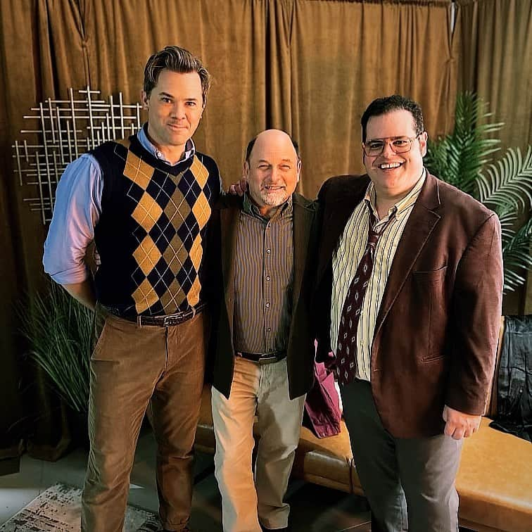 アンドリュー・ラネルズさんのインスタグラム写真 - (アンドリュー・ラネルズInstagram)「What a thrill and a privilege to have Jason Alexander at Gutenberg last night! He’s a dream, we ate some dreams, the whole night was dreamy. 🧡」11月2日 4時46分 - andrewrannells