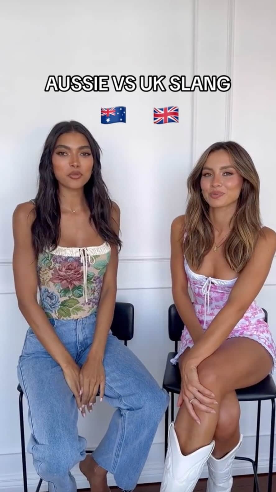 Beginning Boutiqueのインスタグラム：「Aussie vs UK slang on shoot with our gorgeous models 📸✨」