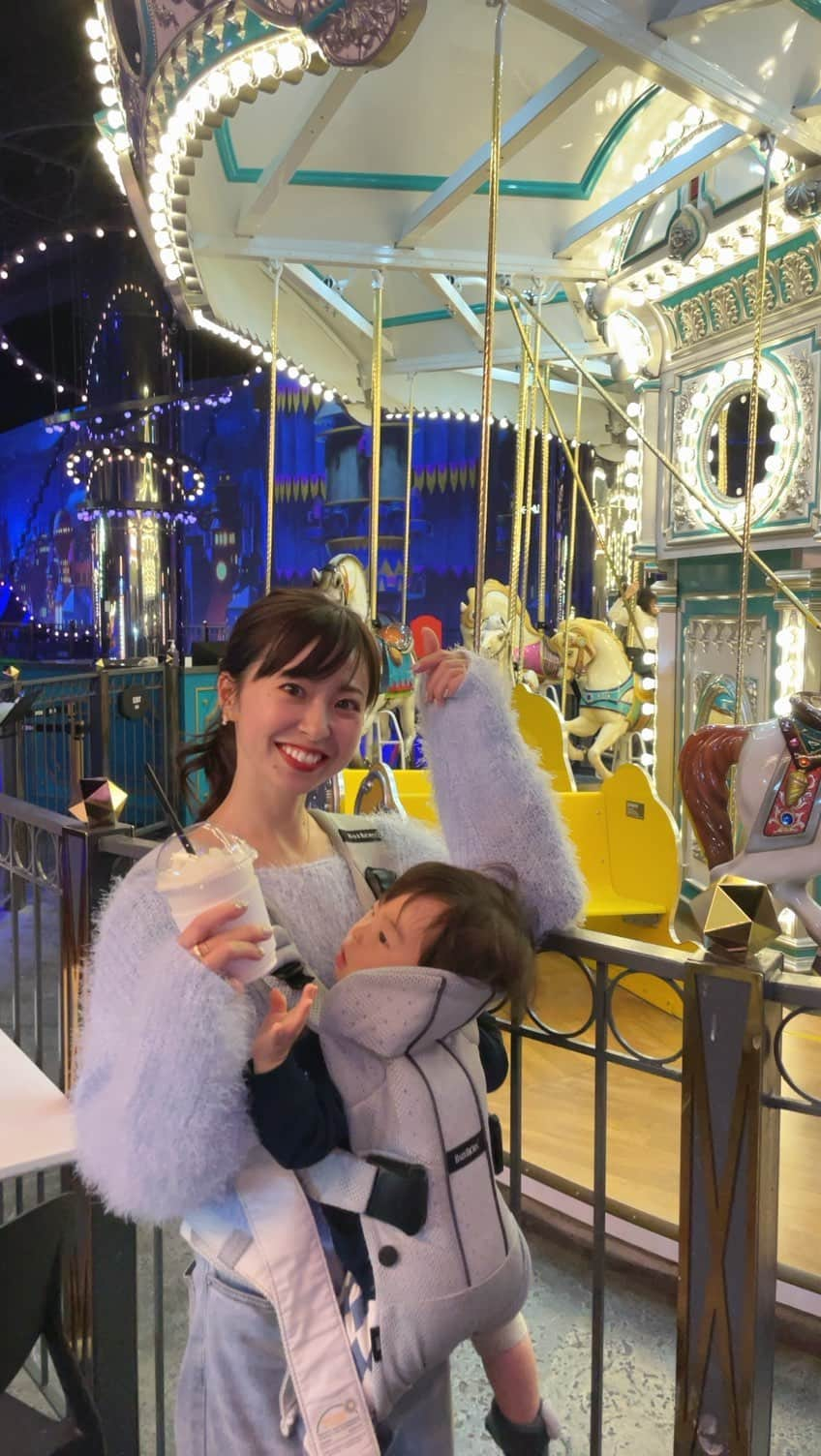 原田あかねのインスタグラム：「𝑫𝑨𝒀 𝟑  📍PARADISE CITY 🎠✨🫧  #パラダイスシティ#子連れ旅行#子連れ海外#子連れ韓国#仁川#韓国#korea #파라다이스#인천#paradisecity #韓国旅行 #韓国情報#韓国vlog#vlog」