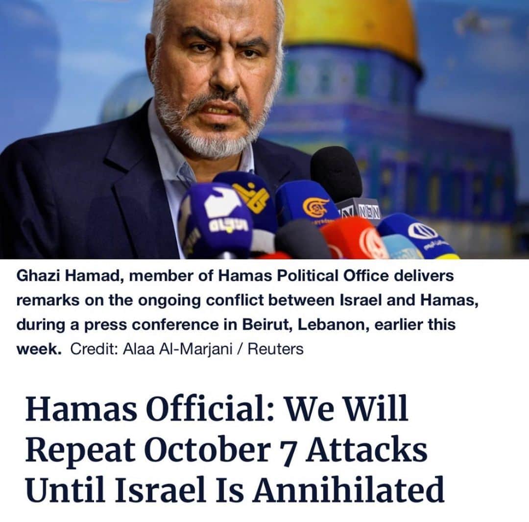 アロナ・タルのインスタグラム：「Very clear message to the world and very clear reason for the war. This is what israel and the Palestinian civilians in Gaza are dealing with. News came from Reuters not Israeli media. Jus fyi.」