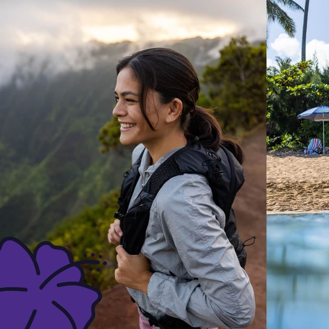 ハワイアン航空のインスタグラム：「On your mark, get set, holoholo! 🏃 🏃 🏃 Today is day one of Holoholo Challenge 2023, and we bet some of you are already collecting miles for the virtual fitness journey around Kaua‘i. Others might start their steps tomorrow. (But we all get the new race package just for trying.)    If you forgot to register in time, we have good news: Registration is now extended until Nov. 6. Register today at the link in our bio. 🙌」