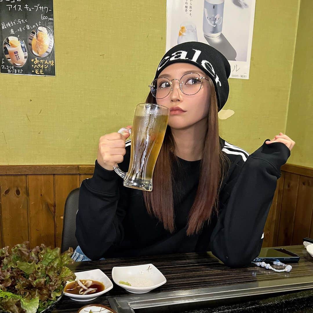 AYAさんのインスタグラム写真 - (AYAInstagram)「韓国料理屋は絶対にコーン茶🌽‼️」11月3日 20時00分 - _aya.x.26_