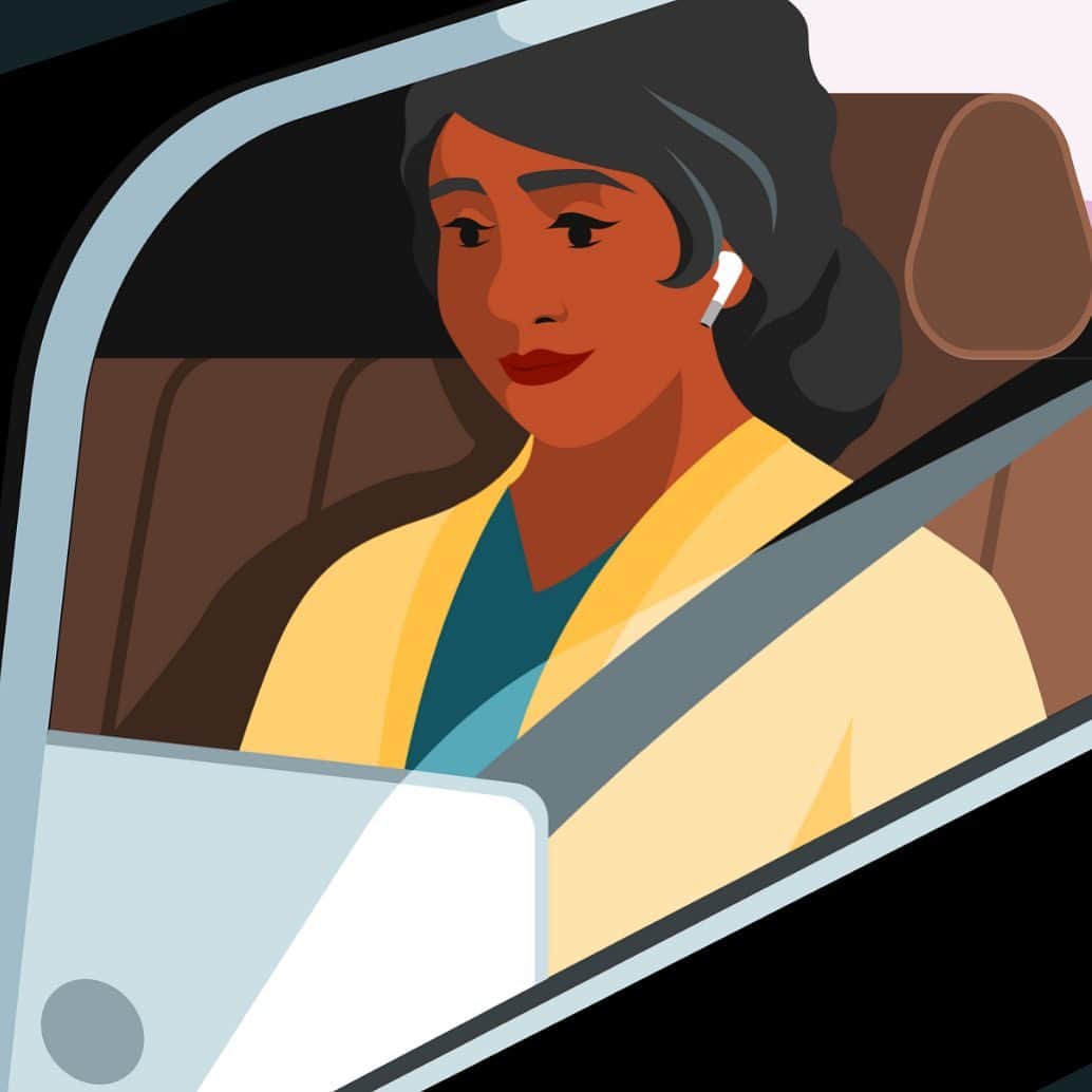 Uberのインスタグラム：「Did you know you can record your trips from pickup to dropoff at the tap of a button? With our Audio Recording feature, you can record audio of your trip and share it with Uber if you ever need to report an incident.  All recordings are encrypted and stored securely on your device. Uber can only access the recording if you report an issue and choose to share the recording with us.  More about audio recording in our Link in Bio.」
