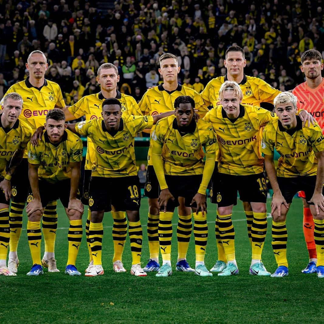 マリウス・ゲルスベックのインスタグラム：「Next round @dfb_pokal 🎞️」