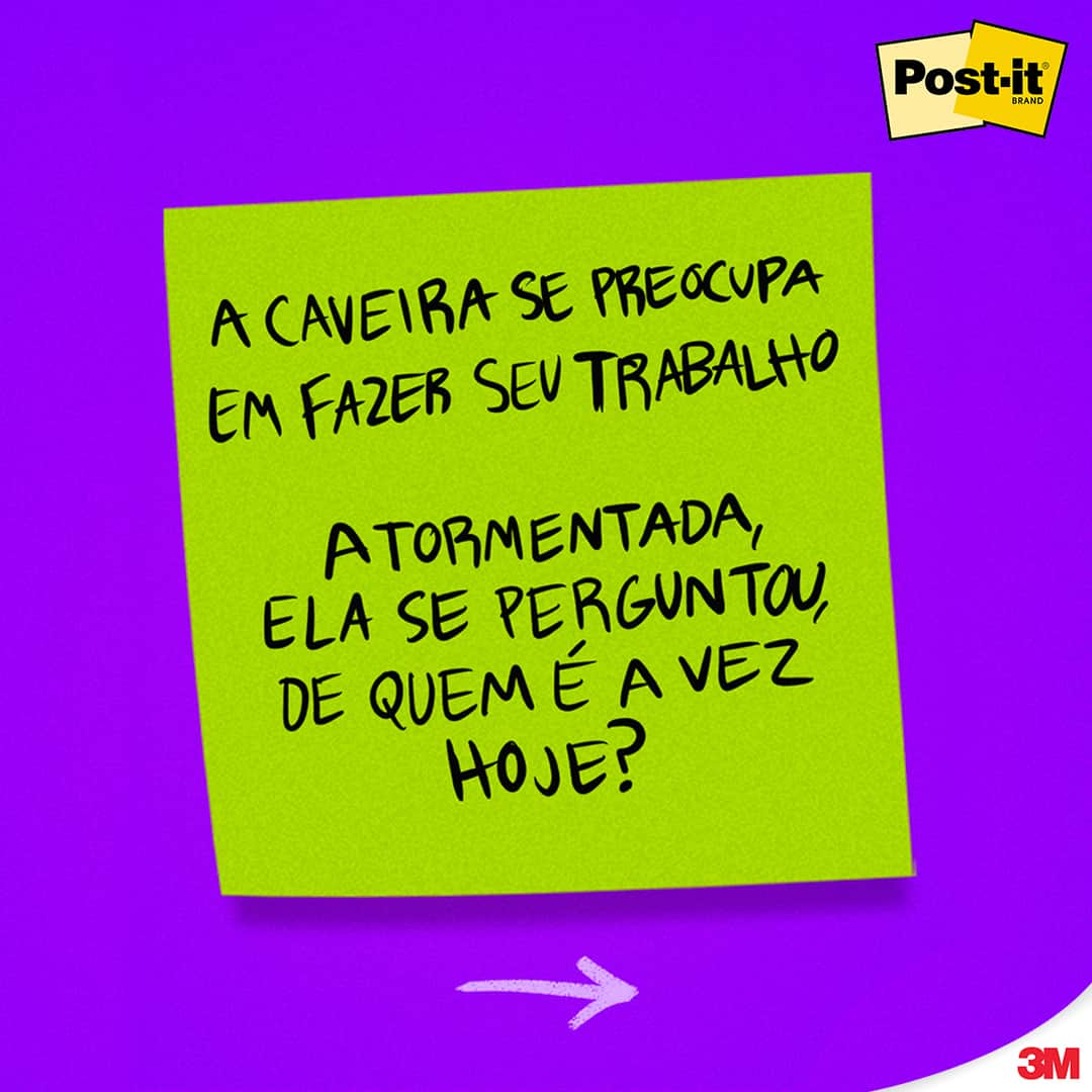 Post-it Brasilさんのインスタグラム写真 - (Post-it BrasilInstagram)「Conte para gente nos comentários se conhece a tradição de Dia dos Mortos e se gostaria de celebrá-la como fazem os mexicanos. #Criatividade #DíaDeMuertos #LiberteSuasIdeias #NotasAdesivas」11月2日 6時30分 - postitbrasil