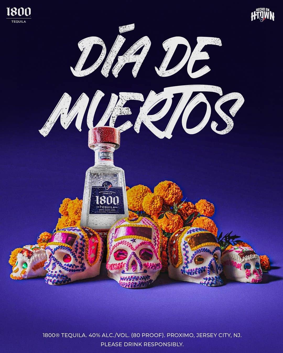 ヒューストン・テキサンズのインスタグラム：「El Día de Muertos es más que una tradición, es una conexión profunda con nuestras raíces y una celebración de vida 🤲」