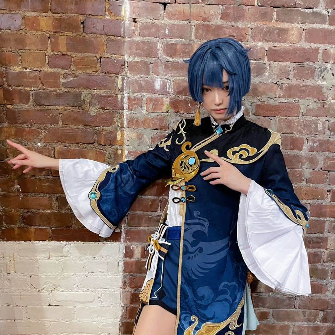 フェルナンダ・リーのインスタグラム：「#Xingqiu #GenshinImpact #行秋 #原神」
