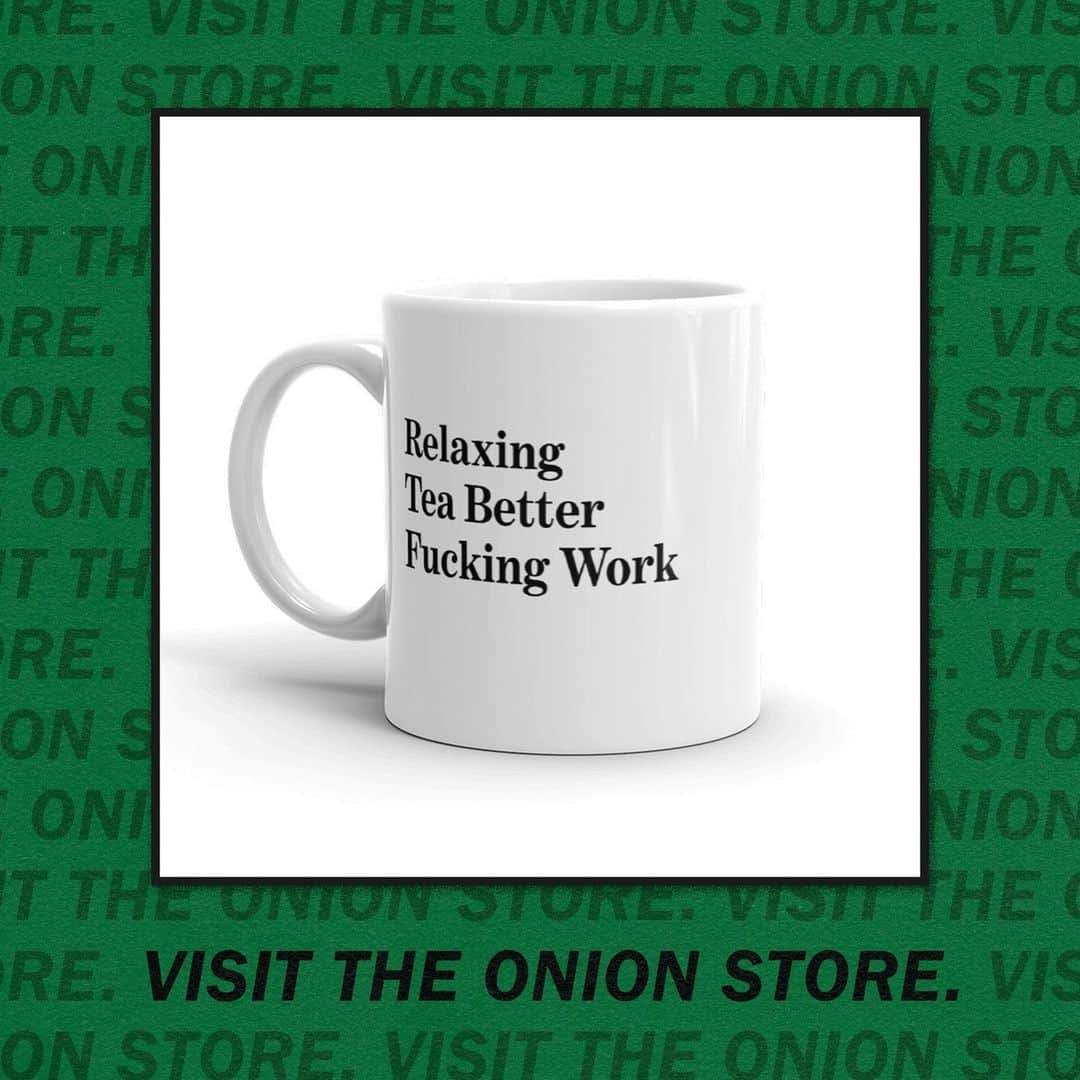 ジ・オニオンさんのインスタグラム写真 - (ジ・オニオンInstagram)「Lesser mugs take heed: your beverage-holding days are numbered.」11月2日 8時25分 - theonion