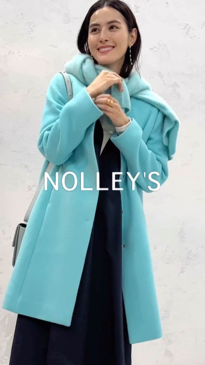 NOLLEY'S ノーリーズのインスタグラム：「・ 2023WINTER NOLLEY'S LOOK公開！  . .  NOLLEY'S 2023 WINTER Collectionは オンラインストアよりご覧頂けます。  #nolleys #nolleyswoman  #2023WINTER」