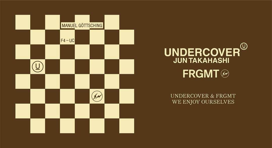 アンダーカバーのインスタグラム：「UNDERCOVER と fragment design(フラグメントデザイン)のカプセルコレクションは、11月8日(水)～11月14日(火)の期間、伊勢丹新宿店 メンズ館1階 ザ・ステージにて先行販売され、11月11日(土)よりアンダーカバー各店およびオンラインストアで販売されます。 伊勢丹新宿店では限定のTシャツとブルゾンが登場します。  UNDERCOVER x fragment design's capsule collection will be pre-sold at THE STAGE, Isetan Shinjuku Men's building 1st floor with limited t-shirts and blousons, starting on Wednesday, November 8th, through Tuesday November 14th and be available at UNDERCOVER shops and store.undercoverism.com on Saturday, November 11th.   #アンダーカバー」