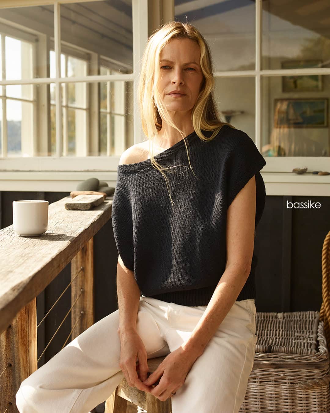 ベイシークのインスタグラム：「new season. resort 24.  discover the collection online and in-store now.  #bassike」