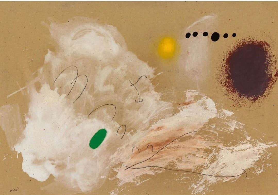 シー ニューヨークさんのインスタグラム写真 - (シー ニューヨークInstagram)「'Solitude III', Joan Miró, 1960」11月2日 18時17分 - seanewyork