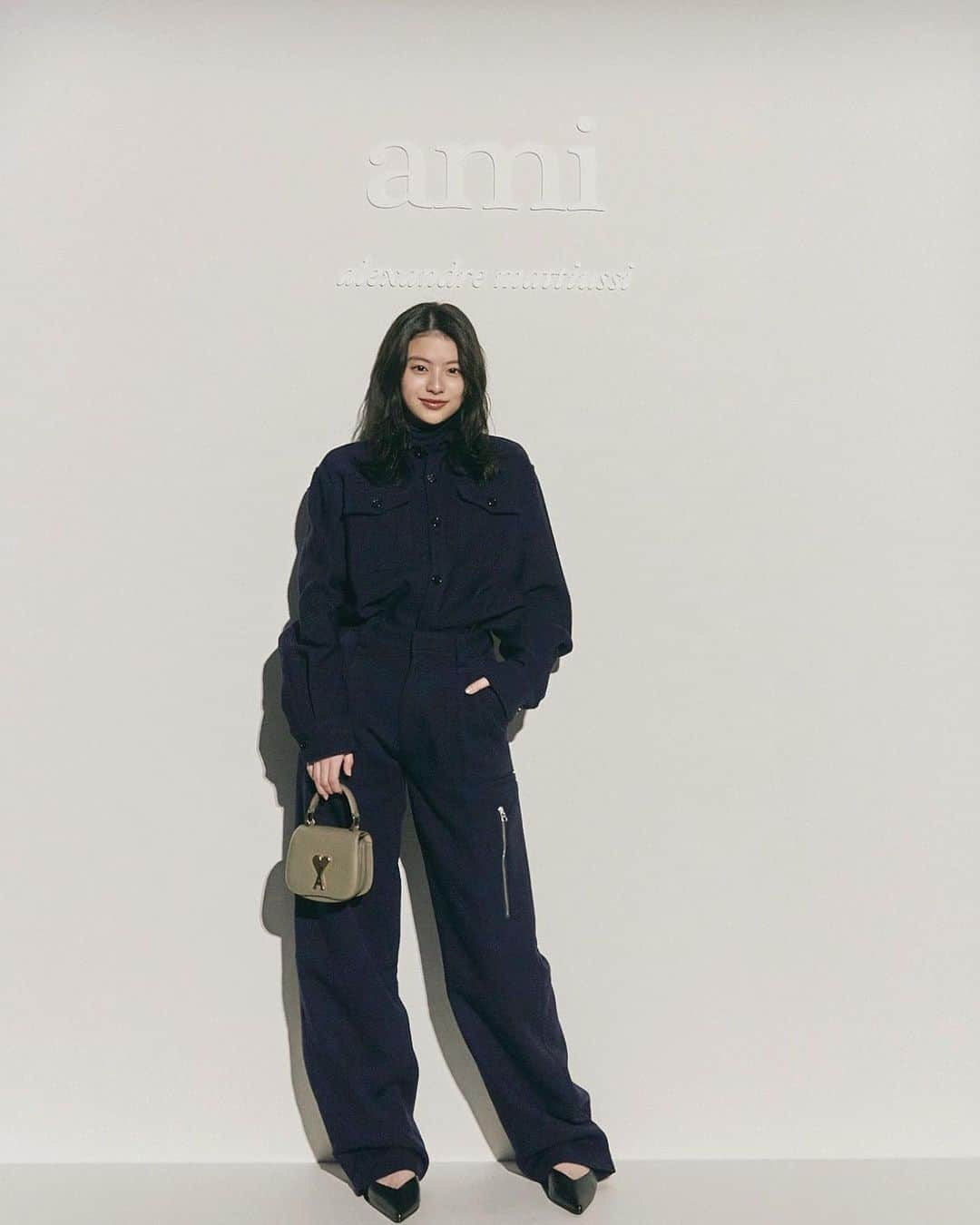 出口夏希さんのインスタグラム写真 - (出口夏希Instagram)「AMIPARISFW23   @amiparis   #PR #AmiFW23 #AmiParis」11月2日 18時57分 - natsuki__deguchi__official