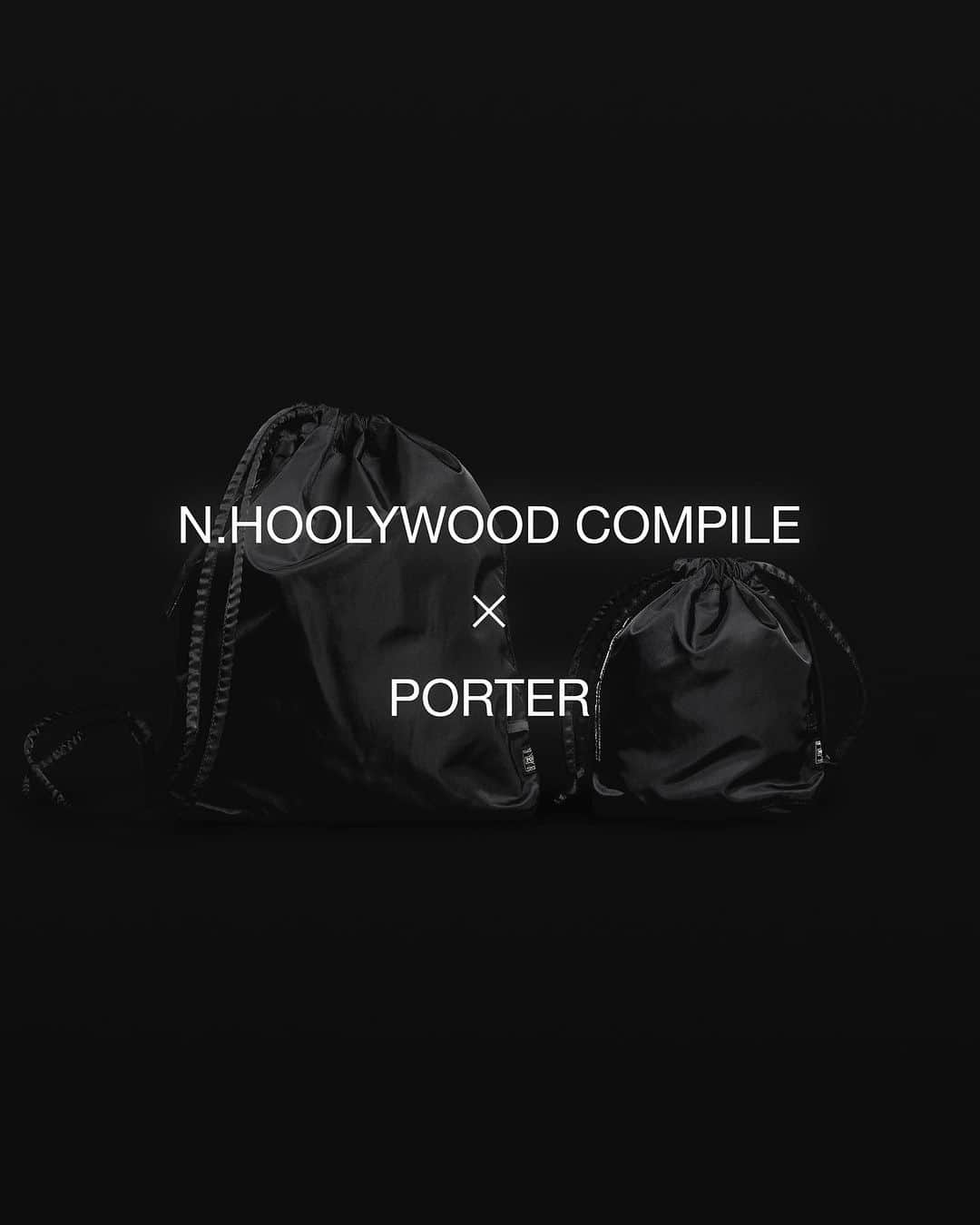 N.ハリウッドのインスタグラム：「Tomorrow! N.HOOLYWOOD COMPILE x PORTER will be available at  #misterhollywood  #misterhollywood_OSAKA #nhoolywood_ISETAN_MENS #nhoolywood_ROPPONGI #nhoolywood_GINZA #nhoolywood_NAGOYA #nhoolywood_FUKUOKA #nhoolywood_ZOZOVILLA #N_HOOLYWOOD_COM  #misterhollywood#nhoolywood#nhoolywoodcompile#porter」
