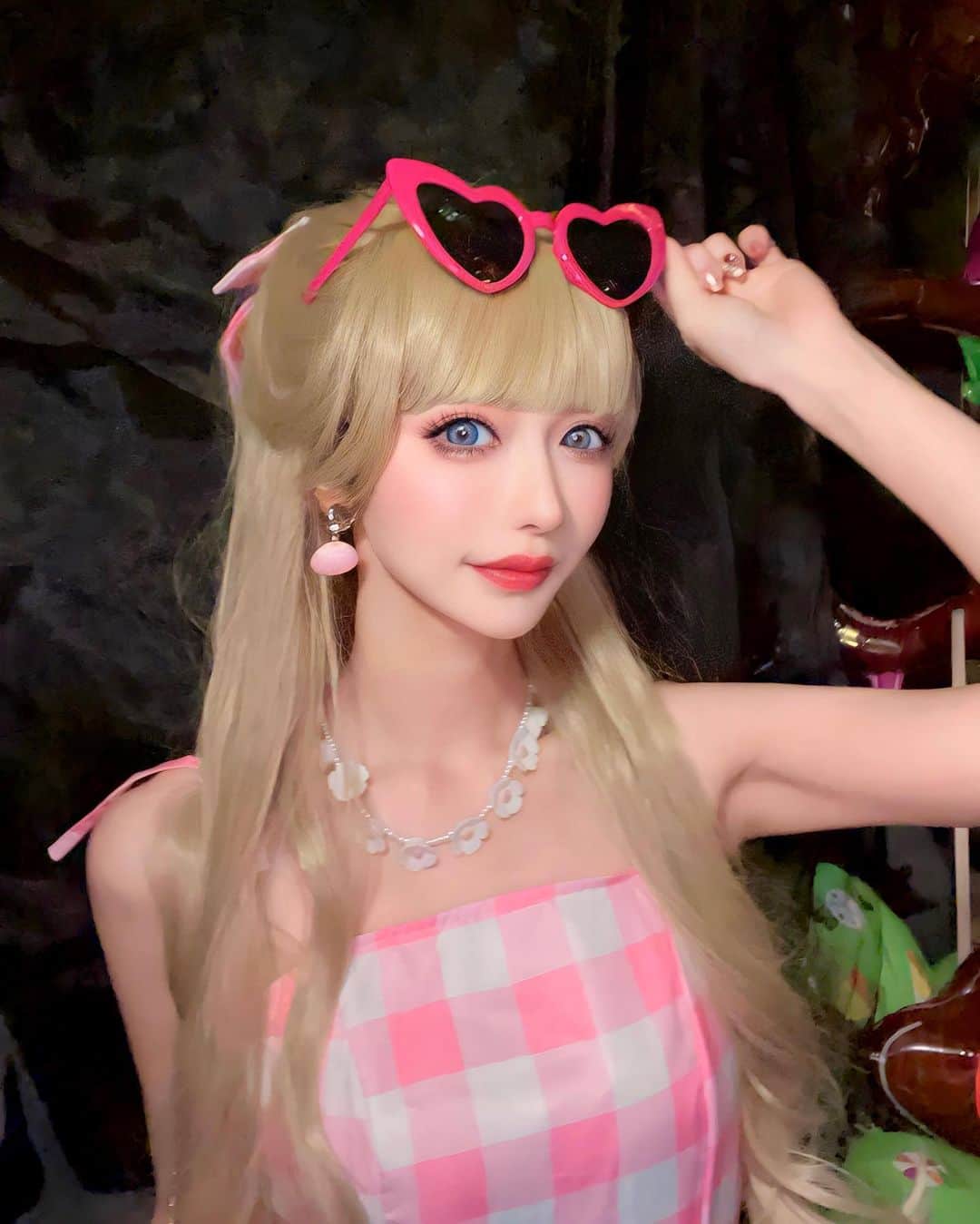 一條りおなさんのインスタグラム写真 - (一條りおなInstagram)「. 😈🍭Happy Halloween🎃👻 . #happyhalloween  #halloween  #clubzoo #barbie #barbieコス  #バービー」11月2日 19時00分 - riona.i