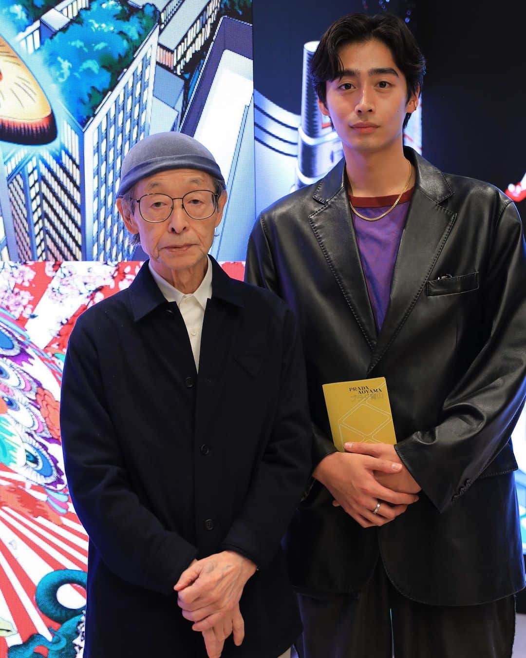 のインスタグラム：「「PARAVENTI: KEIICHI TANAAMI - パラヴェンティ:田名網 敬一」  田名網さんと初めてお会いさせていただき、作品を見させていただき、とてつもないパワーを受け取らせていただきました 今回のテーマの屏風からは外れますが、今投稿4枚目の「人間編成の夢(ブロンズ)」が大好きでした 音声ガイドもとても面白かった 皆様是非！  ご招待いただきありがとうございました！ @keiichitanaami_official @nanzukaunderground #paraventi」