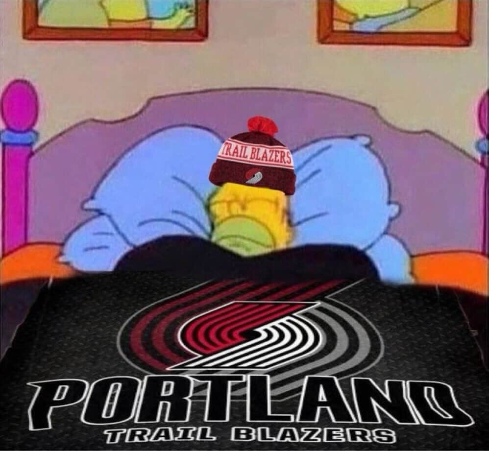 のインスタグラム：「BLAZERS WIN!! BLAZERS WIN!!」