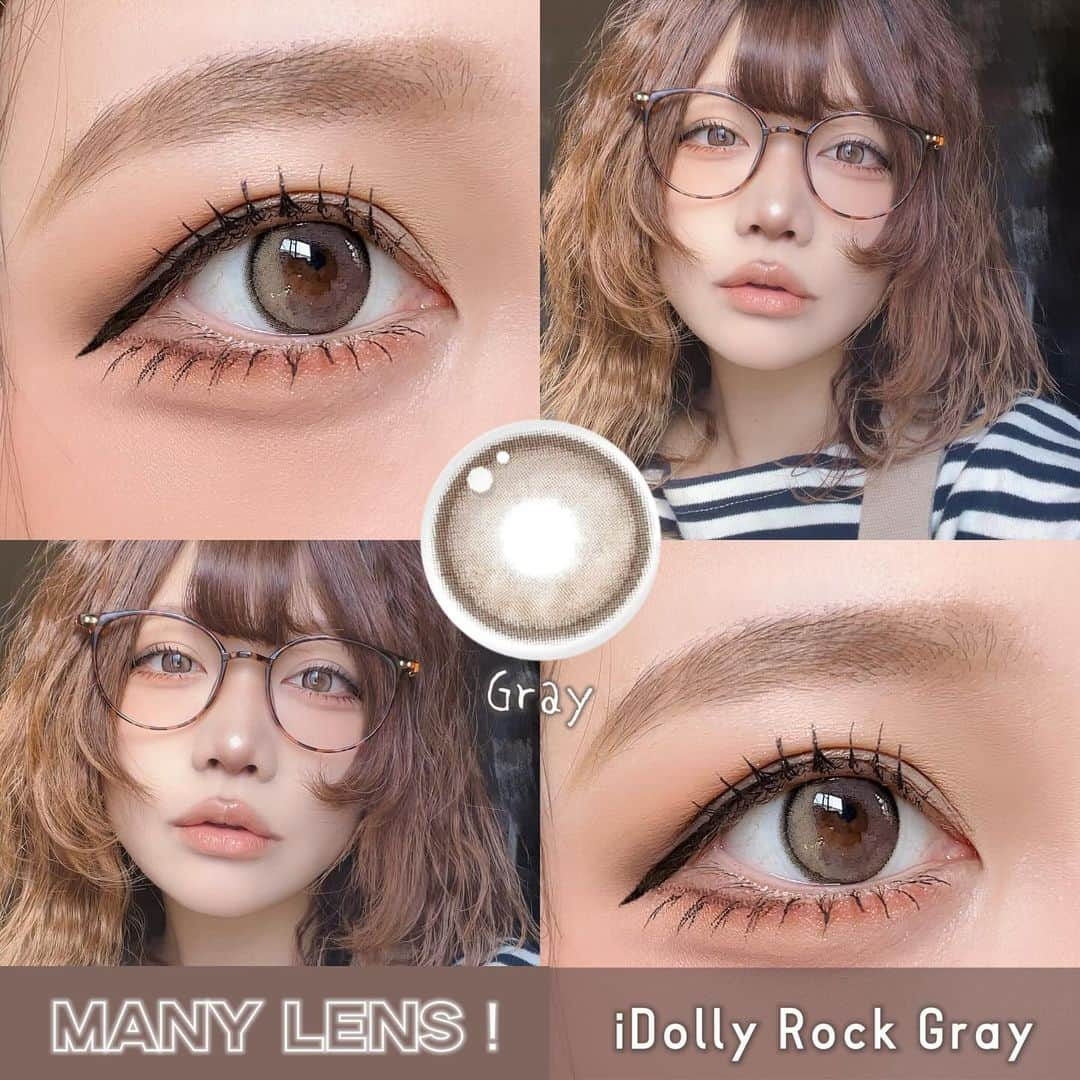 かりんのインスタグラム：「- - - - - - - - - - - - - - - - - - - - - - - - - - ⁡ ⁡ @many.lens  さんの ⁡ ❁シリーズ【 ¡Dolly Pop 】 ⁡ ❁⃘カラー【  gray⠀】 ⁡ ❁⃘𝖽𝗂𝖺【𝟣𝟦.2 】 ⁡ ❁⃘着色直径【 13.0 】 ⁡ ❁⃘𝖻𝖼【𝟪.𝟨】 ⁡ ❁⃘使用期限【𝟥ヶ月】 ⁡ 灰色のグレーじゃなくて グレーベージュってかんじの色味！ ⁡ ブラウンよりかはくすんだかんじなので 大人っぽい雰囲気になる(っ◜-◝ c) とても好きな色味💭 ⁡ デザイン的にちょっと明るいグラデーションが ついててふわっとした雰囲気に( ⌯'-'⌯)！ ⁡ ⁡⚠️ 韓国のサイトなので海外 サイトで 購入したことある人じゃないと難しいかも？( ᜊº-° )ᜊ ⁡ - - - - - - - - - - - - - - - - - - - - - - - - - - #PR  ⁡ #MANYLENS #メニーレンズ #カラコン #𝖼𝗈𝗅𝗈𝗋𝖼𝗈𝗇𝗍𝖺𝖼𝗍𝗌  #カラコンレビュー  #カラコンレポ #カラコン着画  #カラコン通販 #高発色カラコン #韓国カラコン ⁡ #グレージュカラコン #グレーカラコン #グレージュカラー」