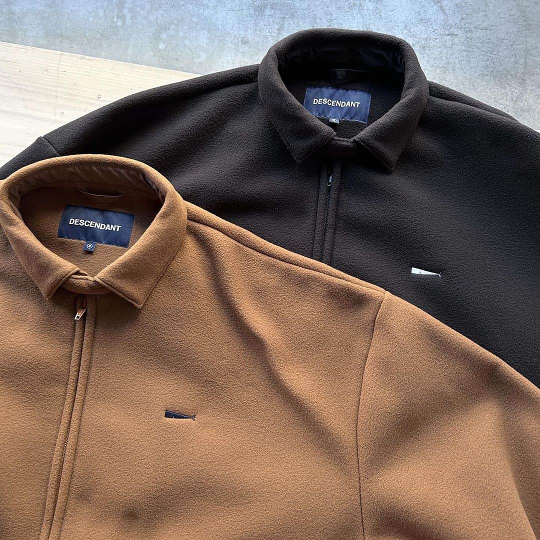 のインスタグラム：「. DESCENDANT/8th Week Delivery 🐋TEE FLEECE JACKET 🐋RANCHO DUCK JACKET O3 🐋DORM 6PANEL . . . @nollyandthenatures . #tottori #鳥取県 #鳥取市 #川端 . #DESCENDANT #DCDT」