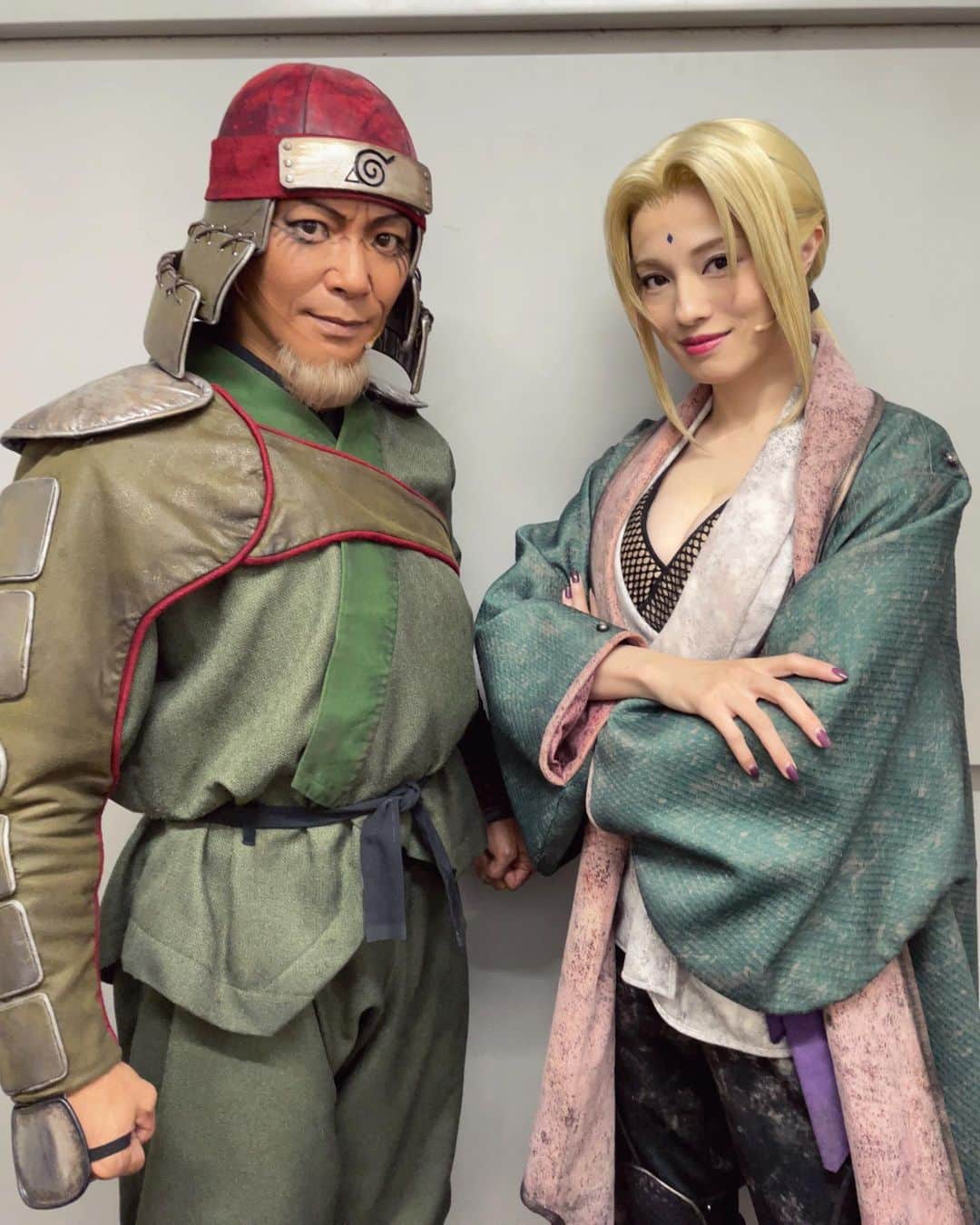 大湖せしるのインスタグラム：「⁡ ⁡ ⁡ 三代目様と ⁡ ⁡ #舞台NARUTO」
