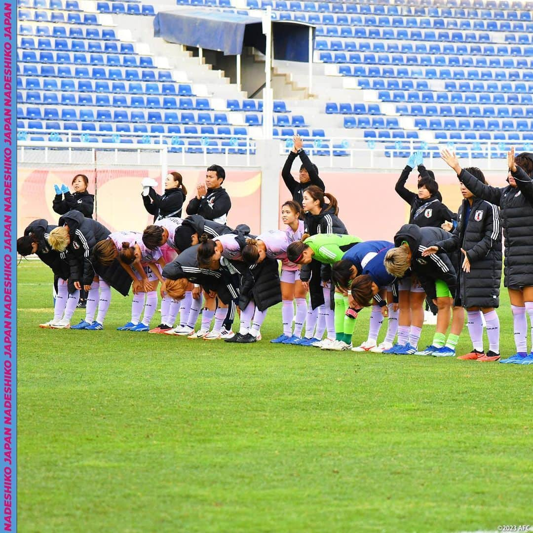 日本サッカー協会さんのインスタグラム写真 - (日本サッカー協会Instagram)「. 【2023.11.1 Photo Report③📸】  🏆女子オリンピック サッカートーナメント パリ 2024 アジア2次予選 ⚔️グループステージ第3節 🇯🇵#なでしこジャパン 2-0 ベトナム🇻🇳 ⌚️19:00(🇯🇵) 🏟Lokomotiv Stadium(ウズベキスタン)  18 #田中桃子(GK) 2 #清水梨紗 3 #南萌華 4 #熊谷紗希(C) 7 #宮澤ひなた 10 #長野風花 11 #田中美南 12 #高橋はな 13 #遠藤純 14 #長谷川唯 22 #千葉玲海菜  𝐒𝐔𝐁🔄 1 #山下杏也加(GK) 21 #平尾知佳(GK) 5 #三宅史織 6 #杉田妃和 8 #猶本光 9 #植木理子 15 #中嶋淑乃 16 #林穂之香 17 #清家貴子 19 #守屋都弥 20 #石川璃音  監督 #池田太  #BEYOURBESTSELF #最高の自分であれ #夢への勇気を #jfa #daihyo #nadeshiko」11月2日 11時29分 - japanfootballassociation