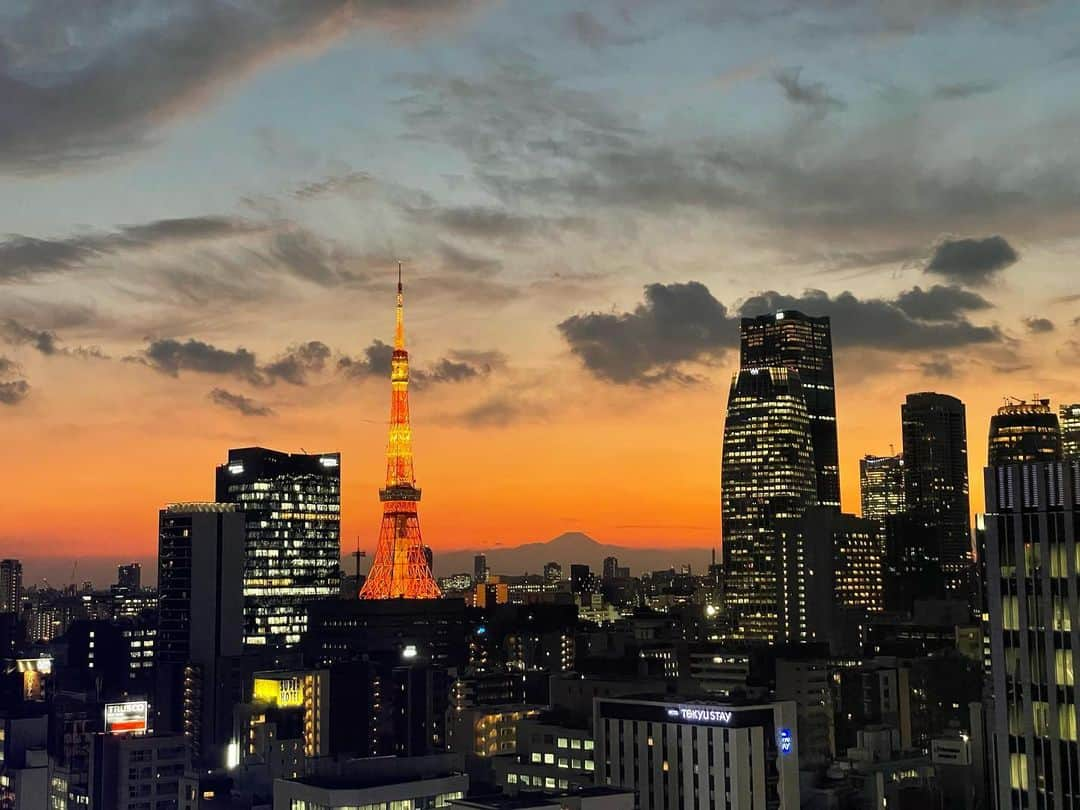 林田美学さんのインスタグラム写真 - (林田美学Instagram)「. 遠くに富士山が見える、大好きな景色🏙️🗼✨」11月2日 12時04分 - minorihayashida