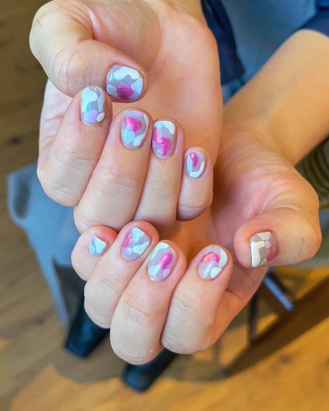赤木 桃 #ちゃんものインスタグラム：「@perky_tokyo 一部Metallic pink💓」