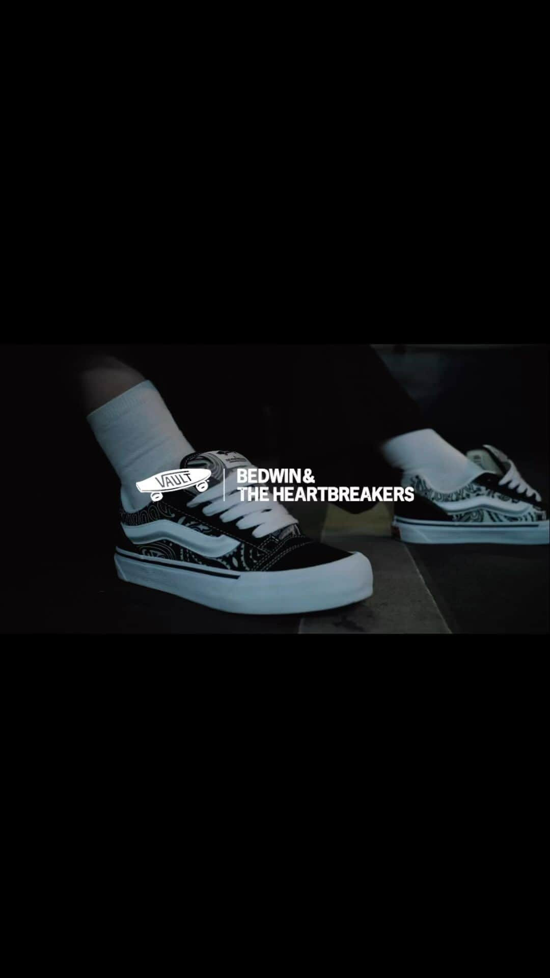 ベドウィンのインスタグラム：「BEDWIN & THE HEARTBREAKERS x VAULT by VANS  UA OG AUTHENTIC LX KNU SKOOL VLT LX  Launch soon.  Photographer / Ryunosuke Kanaya @rynsk_kny  Videographer / Udai @udai65  Hair & Make / Sakie Miura @sakiemiura  Stylist / Kei Hashimoto @_hsmt  Model / LEN @len.5 / DEIWON @agneskruel / NINA @nihhna  Direction/Production / Jennifer Rabenitas @jenniferrabenitas  @vans @vansjapan @vans_korea @vans_cn」