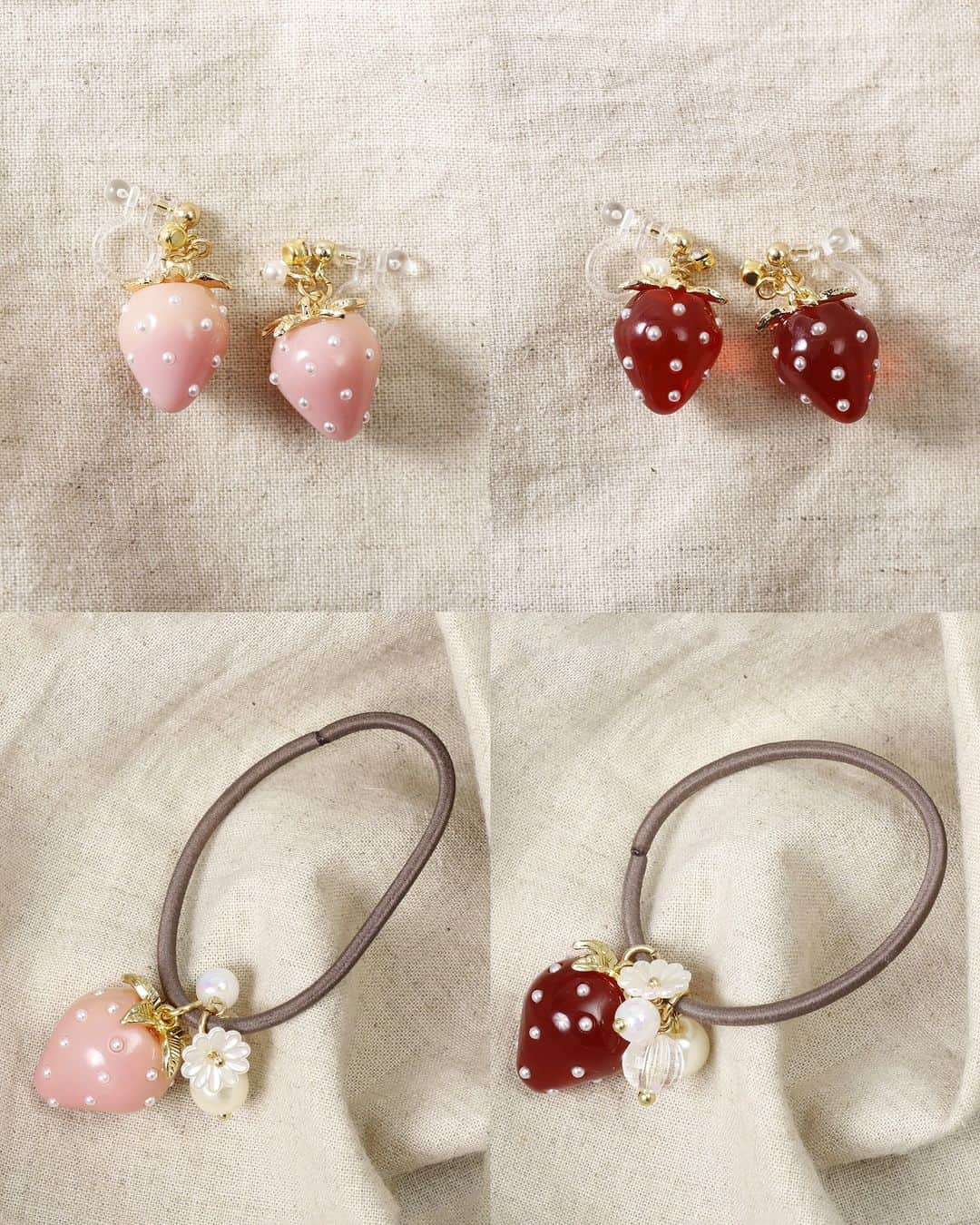 3COINSさんのインスタグラム写真 - (3COINSInstagram)「【KIDS ACCESSORY】  3COINSではキッズアクセサリーを販売中🍓 たべものやどうぶつモチーフだけでなく パールやラメデザインもおすすめです◎  ※一部の狭小店舗では取り扱いがございません。  ＝＝＝＝＝＝＝＝＝＝＝＝＝＝＝＝＝＝＝＝ ▶ヘアアクセセット 500円（税込550円） ▶クマポニー2個セット 300円（税込330円） ▶ラメフラワーポニー2個セット 300円（税込330円） ▶イチゴ樹脂イヤリング 300円（税込330円） ▶イチゴポニー 300円（税込330円） ▶さくらんぼクリップ2個セット ▶ラメパールパッチンピン4個セット 300円（税込330円） ＝＝＝＝＝＝＝＝＝＝＝＝＝＝＝＝＝＝＝＝  #3COINS #スリーコインズ #スリコ #通販サイト #パルクローゼット #プチプラ #プチプラグッズ #アクセサリー #キッズアクセサリー #キッズ #キッズアイテム  ※商品画像はイメージです。実際の商品とは多少異なる場合があります。あらかじめご了承ください。」11月2日 12時00分 - 3coins_official