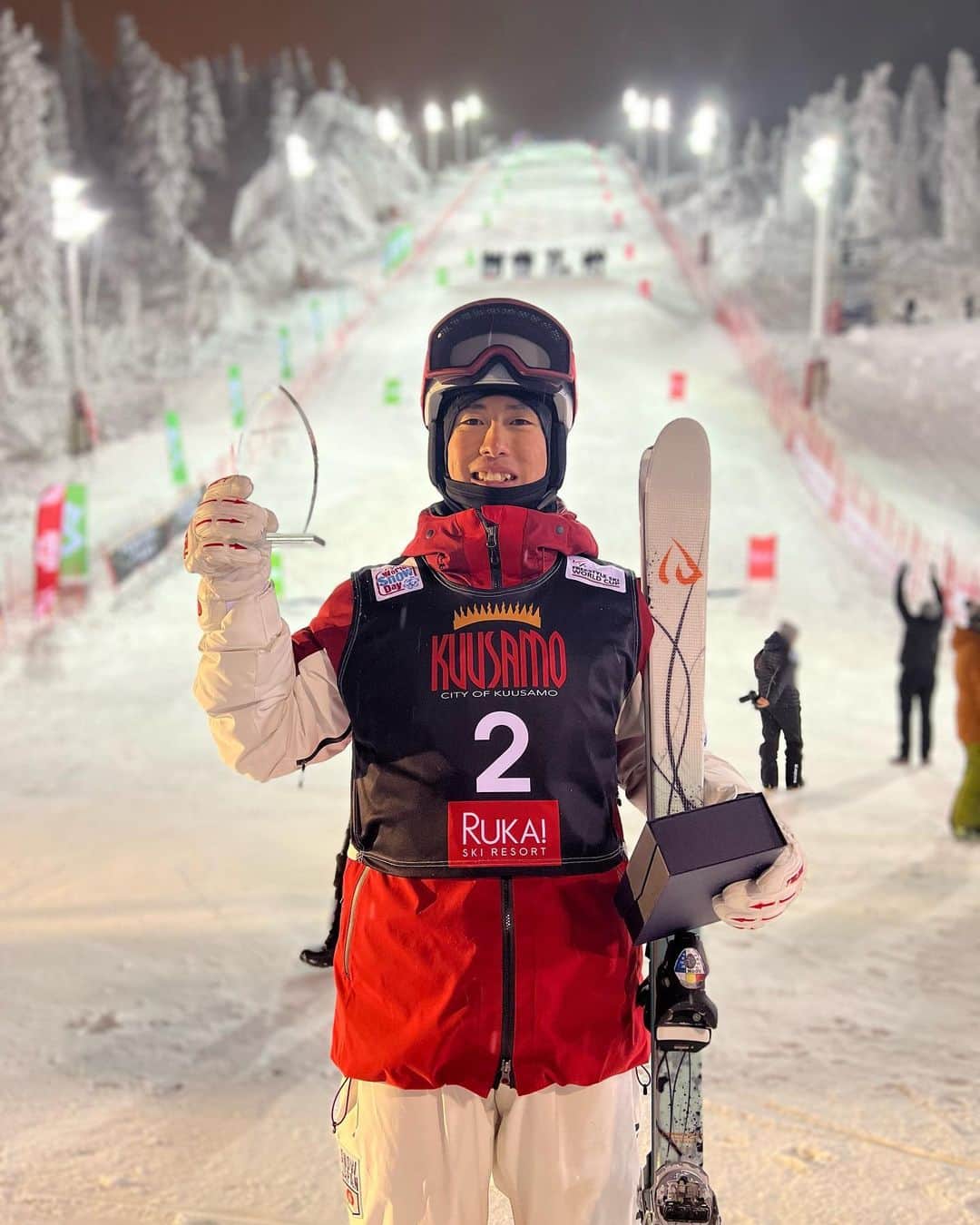 堀島行真さんのインスタグラム写真 - (堀島行真Instagram)「By our side  @goldwin_official   @goldwin_jp ✖️ @official_ikuma.horishima  I and Goldwin contract  as sponsor.  Goldwin was the first choice to buy ski wear as mogul skier. When I was child I went to the sport shop to buy ski wear for mogul skiing. The time was I chosen why the name of company is Gold and Win. 2 of them we wish to achieve if you are athletes.  I’m happy to walk together with @goldwin_jp  I will efforts for the everything 🙏  P.S,Since 2013 I supported by ONYONE,The company helped me a lot. Thank you so much. #PR 📸 @shoendo7 , @kisara.horishima」11月2日 12時38分 - ikuma1211