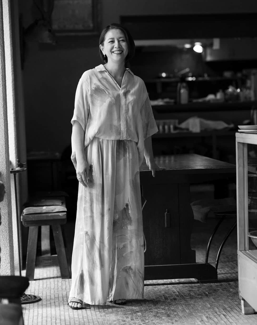Wakana Babaのインスタグラム：「kodomoe12月号ロングインタビューで小泉今日子さん。どっしりさとか、軽やかさとか、愉快さとか、色々混ざり合って本当に素敵な方だなあ。。ずっと可愛いし！声がキョンキョンだし！（当たり前）インタビューと文は辛島いずみさん。面白かった。#wakanababaworks」