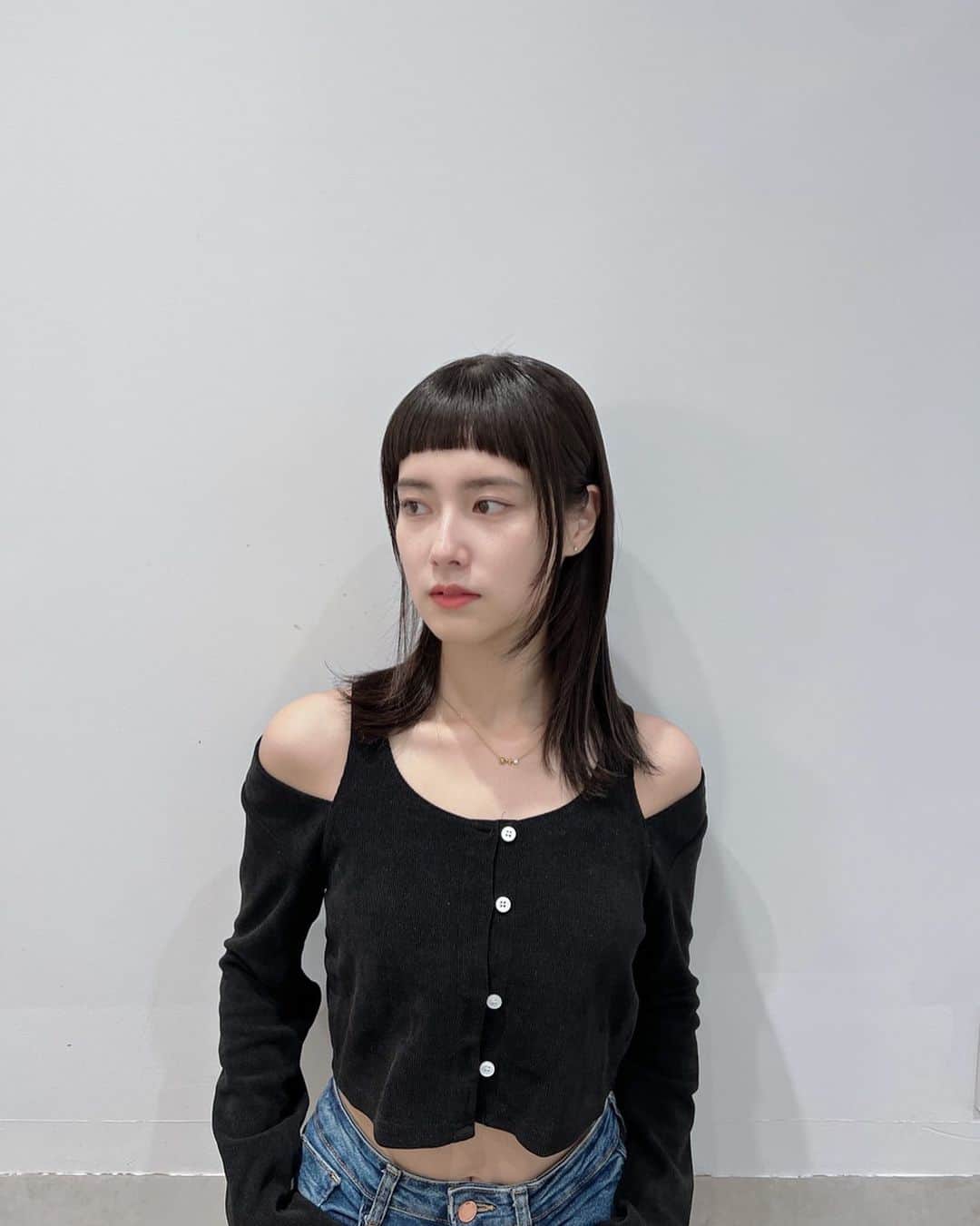 永田凜のインスタグラム：「@satoshitakagi 💇🏻‍♀️  安定のおん眉ちゃん👍🏻」