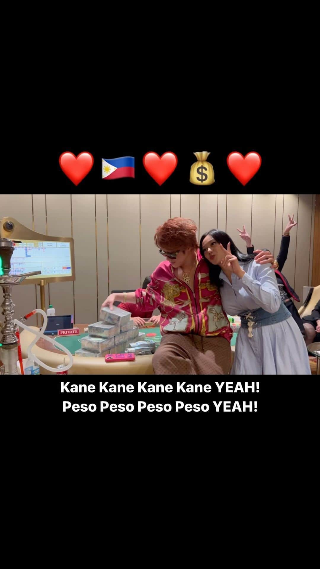 TOMOROのインスタグラム：「@avamendezofficial Kane Kane Kane Kane YEAH!💰💕✨ Peso Peso Peso Peso YEAH!💰💕✨  #TOMORO #money #pesos #peso #philippines #Philippine #avamendez」