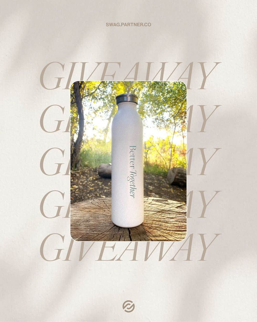 ARIIX Officialのインスタグラム：「🎁 Thursdays in November = Swag Surprises 🎁   Every Thursday, we’ll give away something special from our #PartnerCo Swag Store. In Week 1, you could win a Partner.Co 20 fl oz. Stainless Water Bottle (a $22 USD value)!   Here’s how to ENTER TO WIN before 11:59 p.m. MT Nov. 8, 2023: ✨Follow @PartnerCoGlobal, @JohnWadsworthPC and @DarrenZobrist ✨Like the giveaway post ✨Tag a friend in the comments ✨Get bonus entries for sharing to your story   #Giveaway   Terms & Conditions: This promotion is not sponsored, administered or associated with Instagram in any way. The first winner will be notified on Nov. 9, 2023, via a direct message from @PartnerCoGlobal. The winner has 48 hours to claim the prize, or a new winner will be chosen. Open to all U.S. and Canada residents (excluding Quebec), 18 years of age and older.」