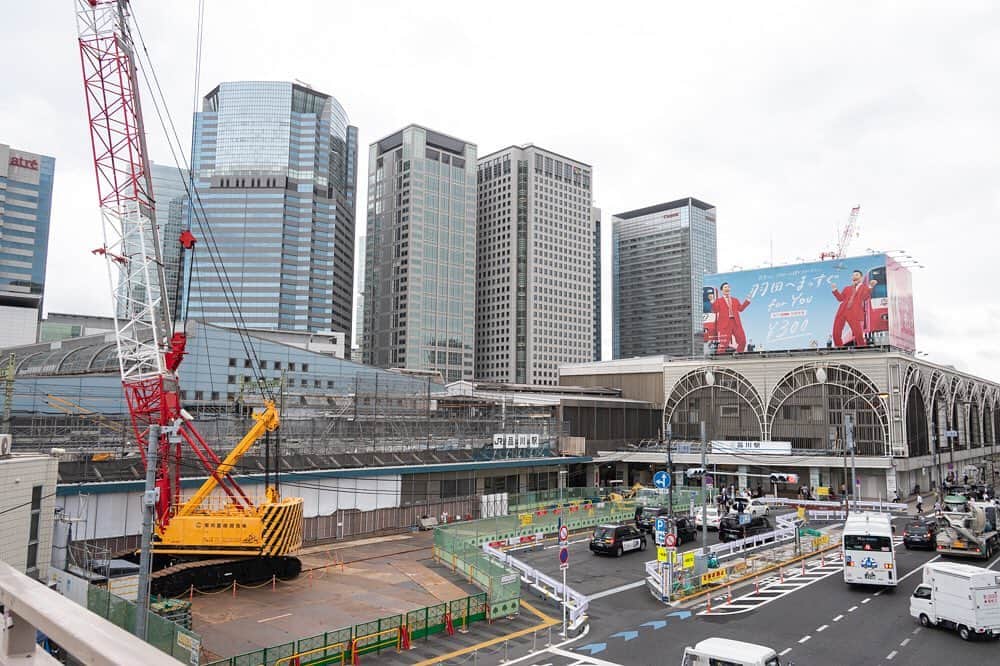 のインスタグラム：「品川駅周辺再開発 (2023.9.21撮影)  最寄駅：品川駅  #tokyotokyo #tokyogram #moodygrams #jp_gallery #ptk_japan #gdayjapan #realtokyolife #beautifuldestinations #tokyojapan #instatokyo #loves_nippon #phos_japan #bestjapanpics #cooljapan #japan_of_insta #photo_jpn #illgrammers #景色 #東京 #東京都 #東京観光 #東京旅行 #東京散歩 #風景 #街の風景 #東京風景 #Tokyo #东京 #도쿄 #tokyogood」