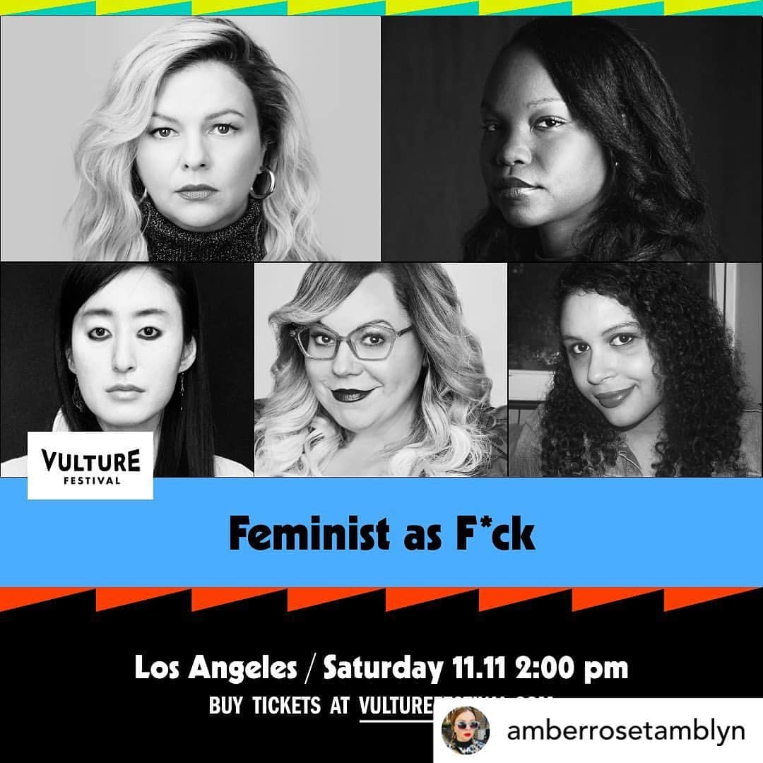 カーステン・ヴァングスネスのインスタグラム：「Re posted from• @amberrosetamblyn Join us next Saturday, November 11 for Feminist as F*ck at @VultureFestival in Los Angeles, featuring some of today’s most exciting voices across genres: Nafissa Thompson-Spires, R.O. Kwon, Kirsten Vangsness, and Gabrielle Bellot. Tickets at the link in my bio.」