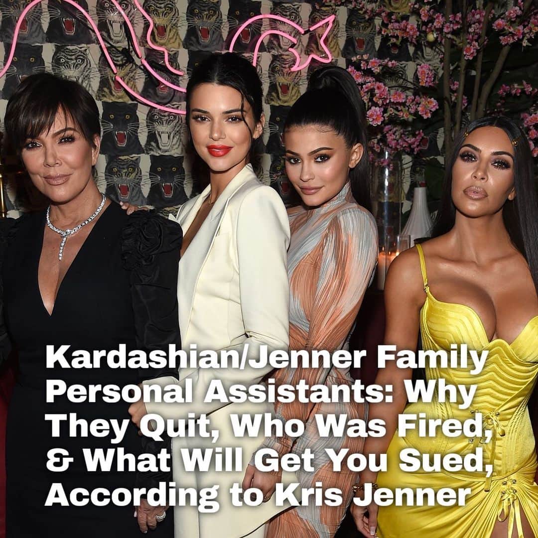 Just Jaredさんのインスタグラム写真 - (Just JaredInstagram)「Meet some of the Kardashian/Jenner family’s personal assistants both past and present, including the reasons why some of them quit, who got fired, who’s in the middle of a lawsuit, and what will get you immediately fired and sued, according to Kris Jenner. In addition one popular former assistant recently confirmed she was fired by Kim. Tap this photo at the LINK IN BIO for all the details.  #Kardashians  Photo: Getty」11月3日 3時16分 - justjared